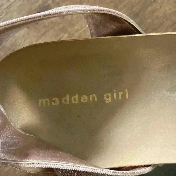 Madden Girl big girl Platform Wedge Sandal size 3 - Picture 5 of 6